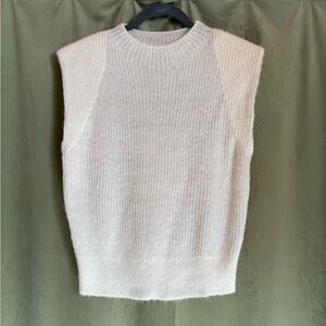 Banana Republic Cream Sleeveless Sweater